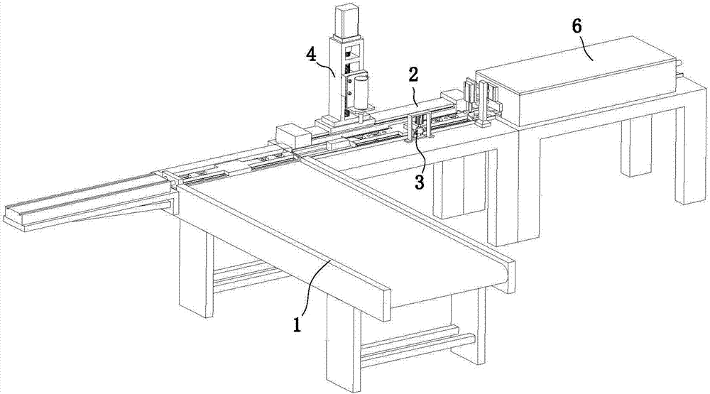 Drilling mechanism of full-automatic drilling production line for communication base station inner support