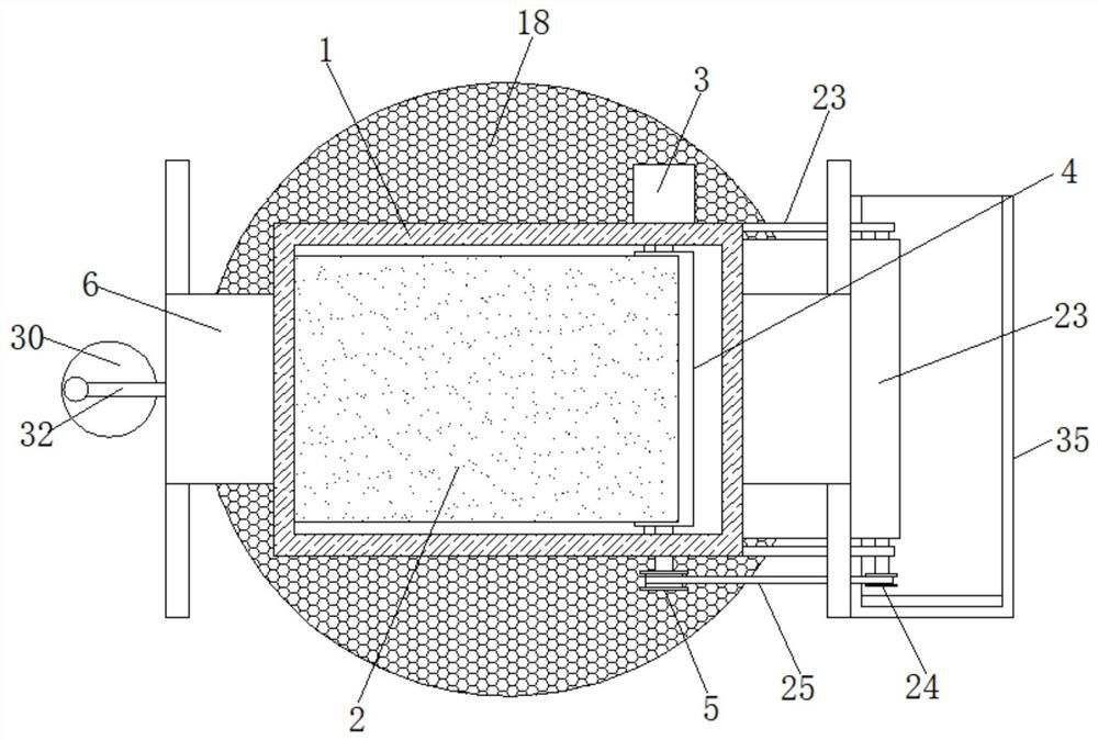 A grading and screening equipment for concrete aggregate production