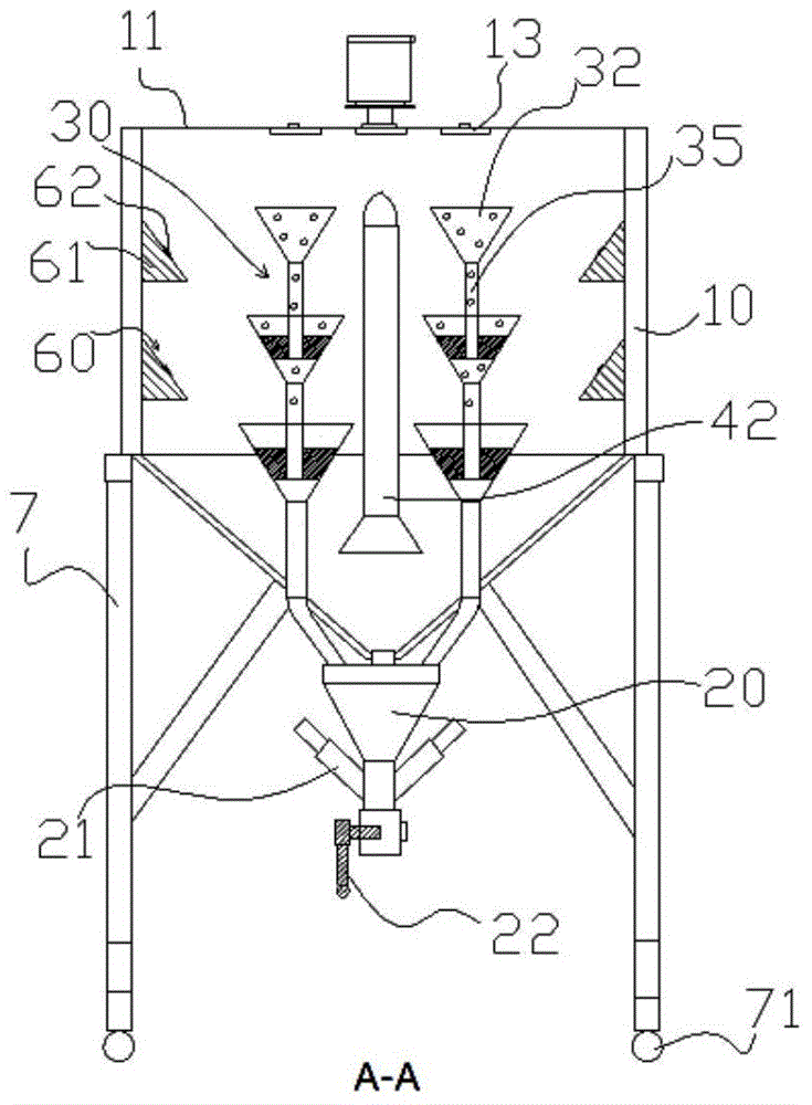 Hot air circulating drying machine