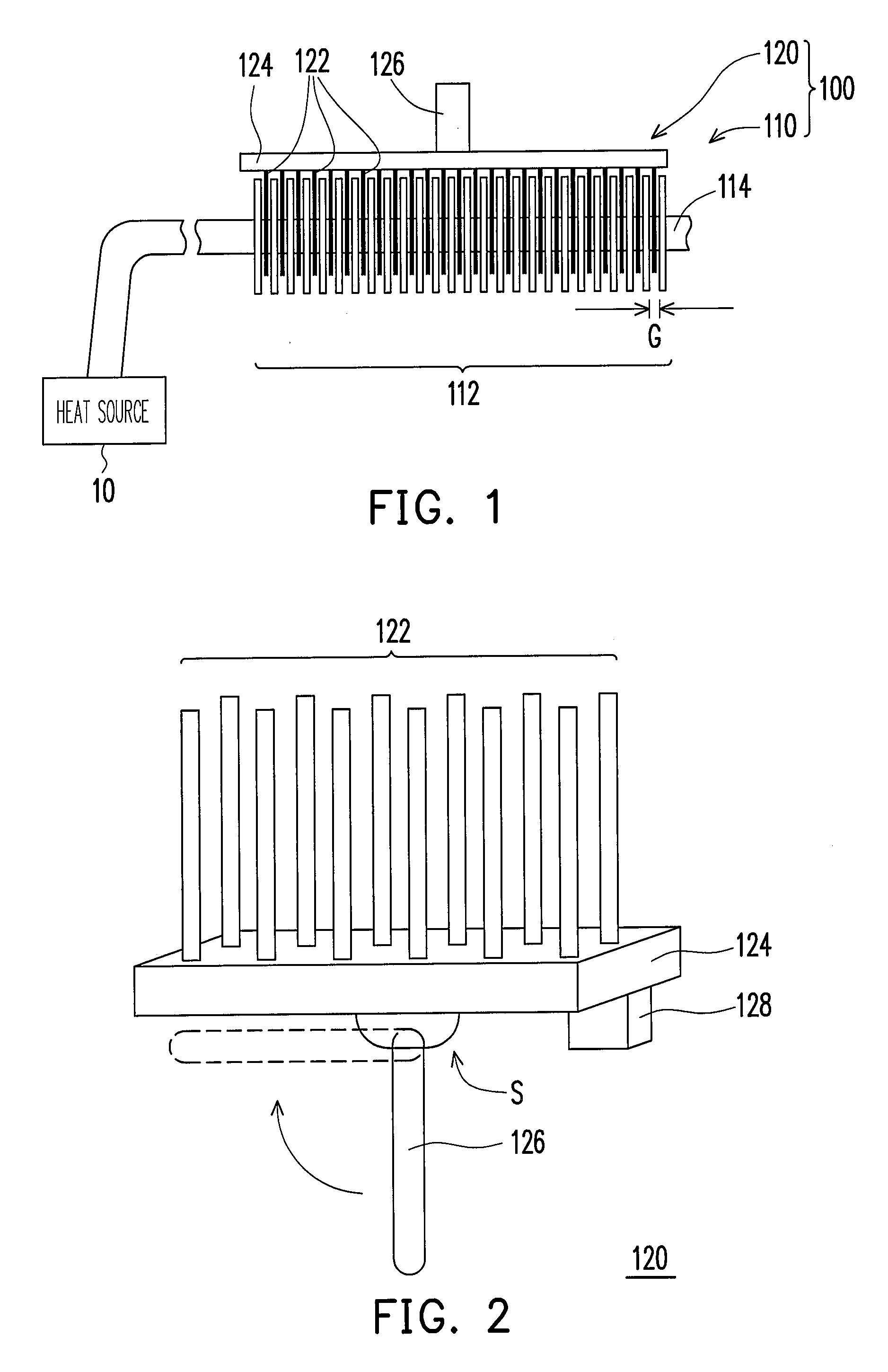 Heat-dissipation device having dust-disposal mechanism