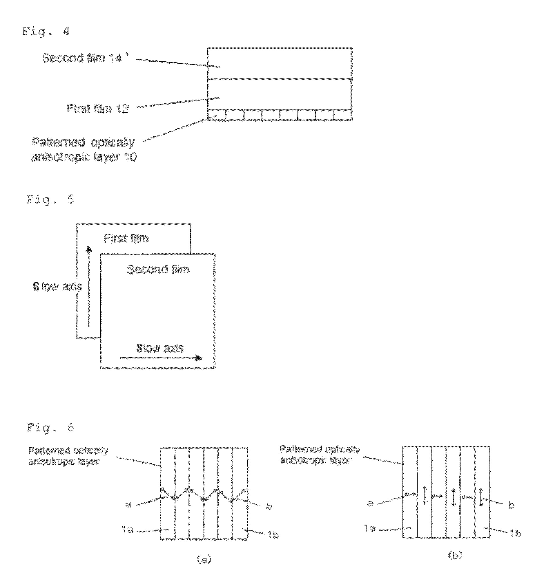 Optically anisotropic element, polarizing plate, stereoscopic display device, and stereoscopic display system