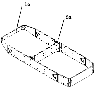 Pesticide-spraying unmanned aerial vehicle framework structure