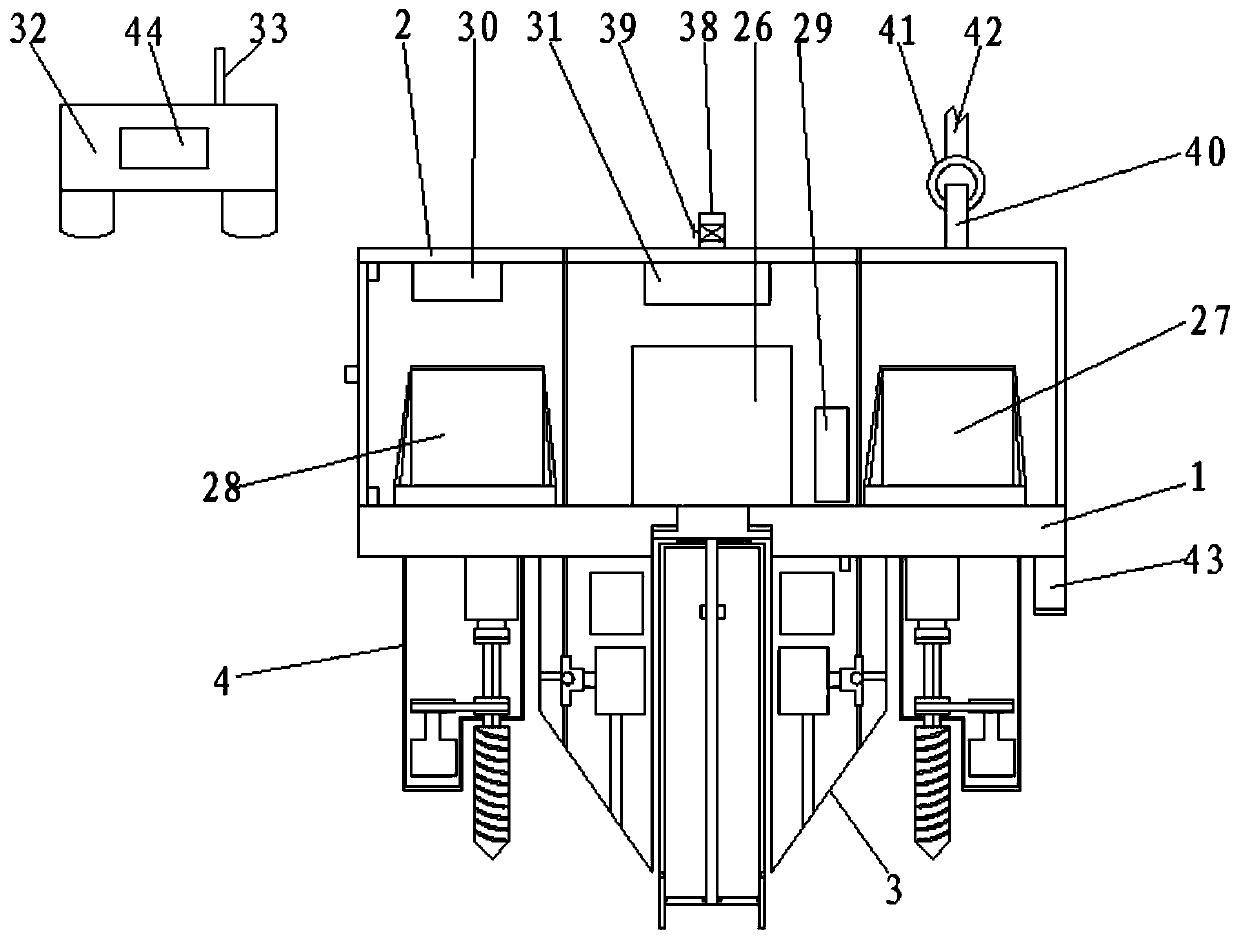 Electric sampler for marine engineering geological detection and sampling method thereof