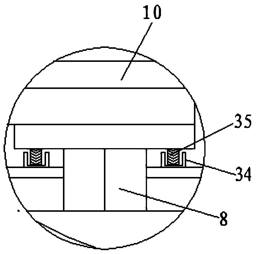 Electric sampler for marine engineering geological detection and sampling method thereof