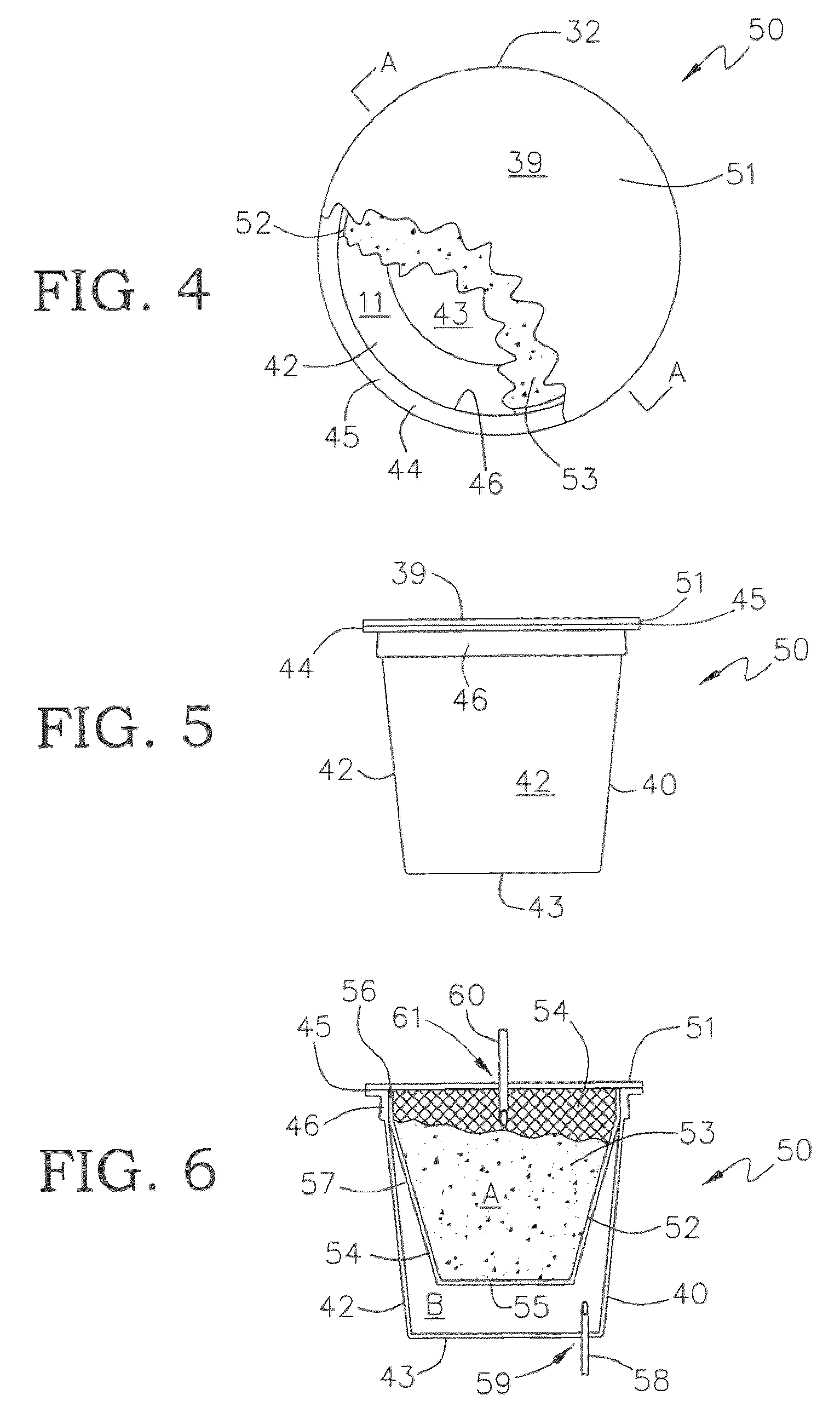 Mineral composite beverage brewing cup and cartridge