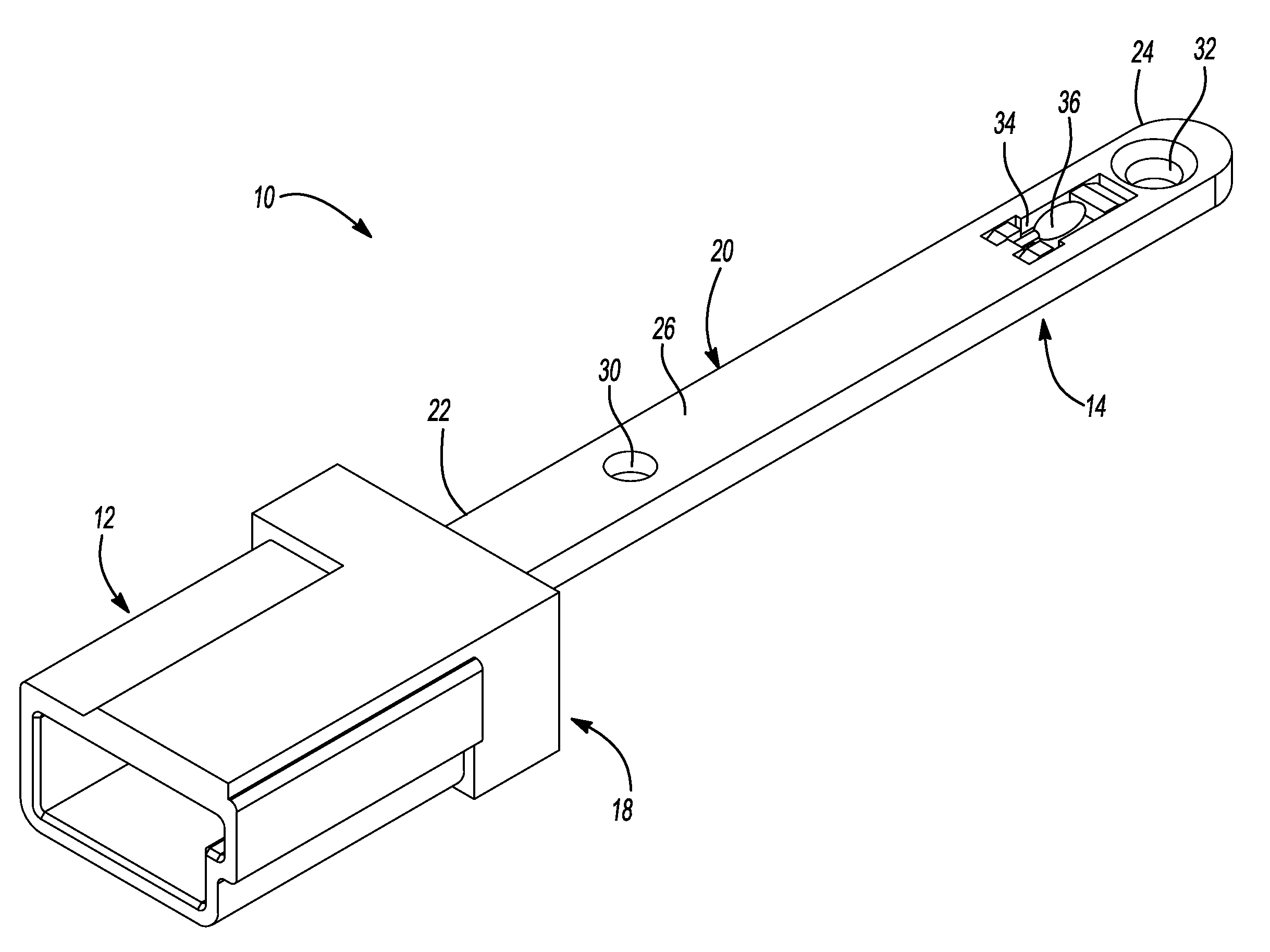 Low-profile temperature sensor probe