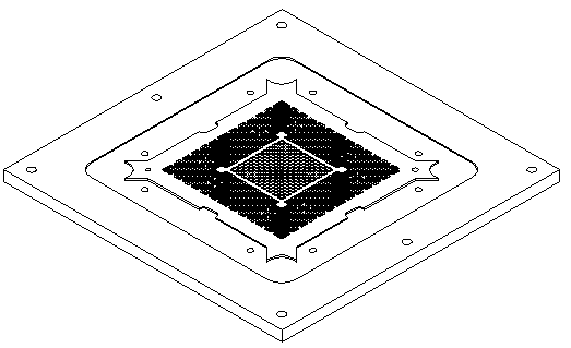 Process for preventing anodic oxidation deformation of bolt bottom plate of DaVinci test socket