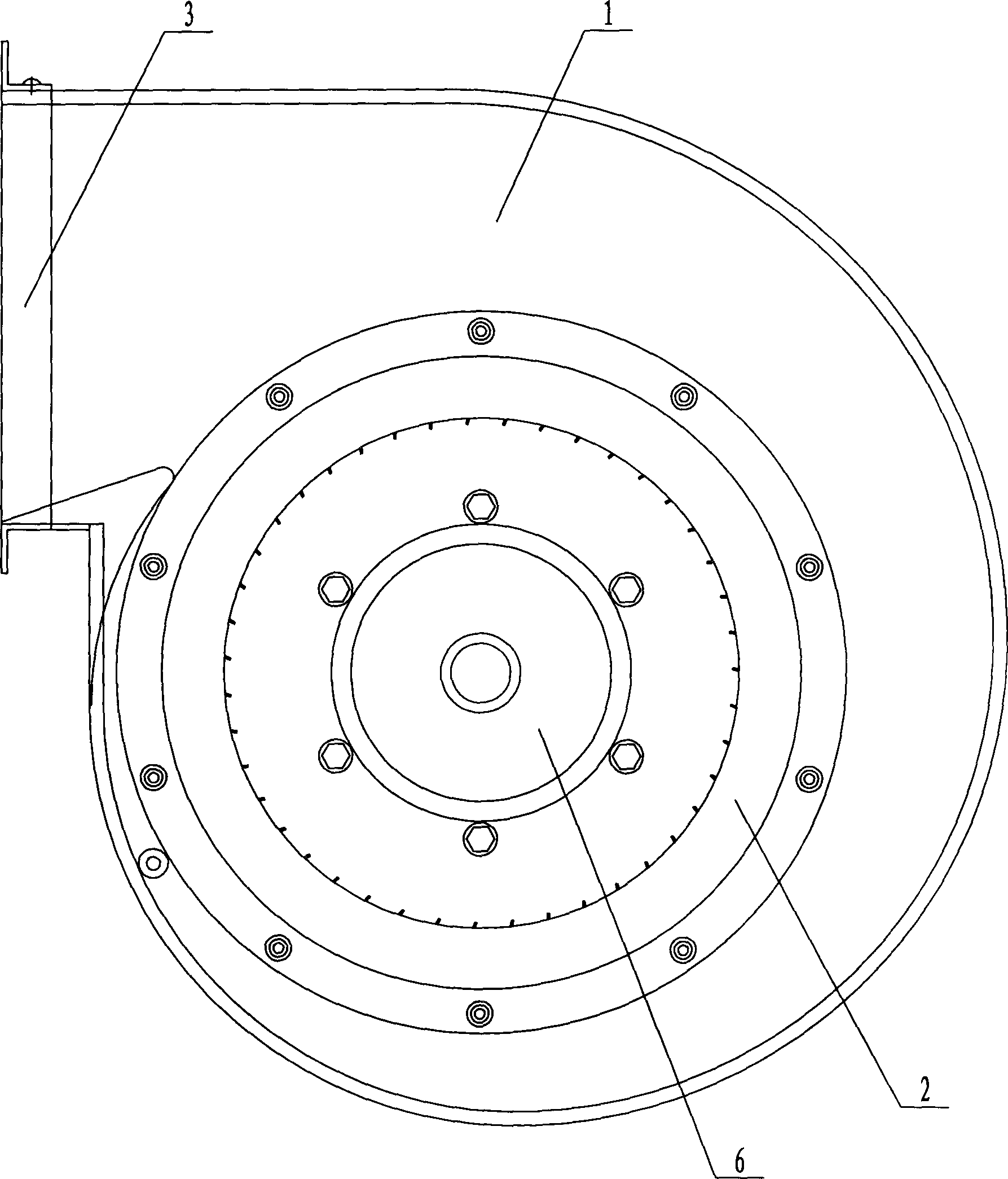 Ultra-thin centrifugal ventilator