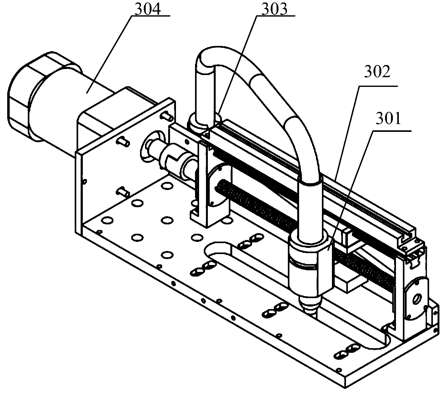 Metal plate and strip shearing and welding integrated machine