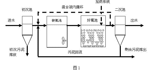 Method for improving activity of nitrification function microbiology in activated sludge through directly feeding Fe ions