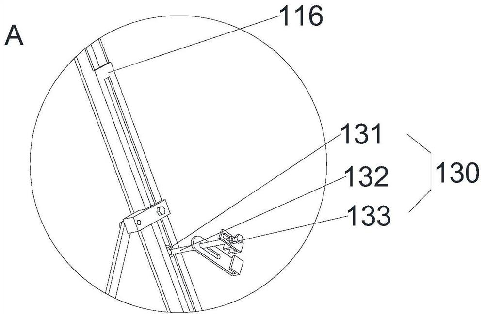 Iron tower assembling and hoisting auxiliary assembly