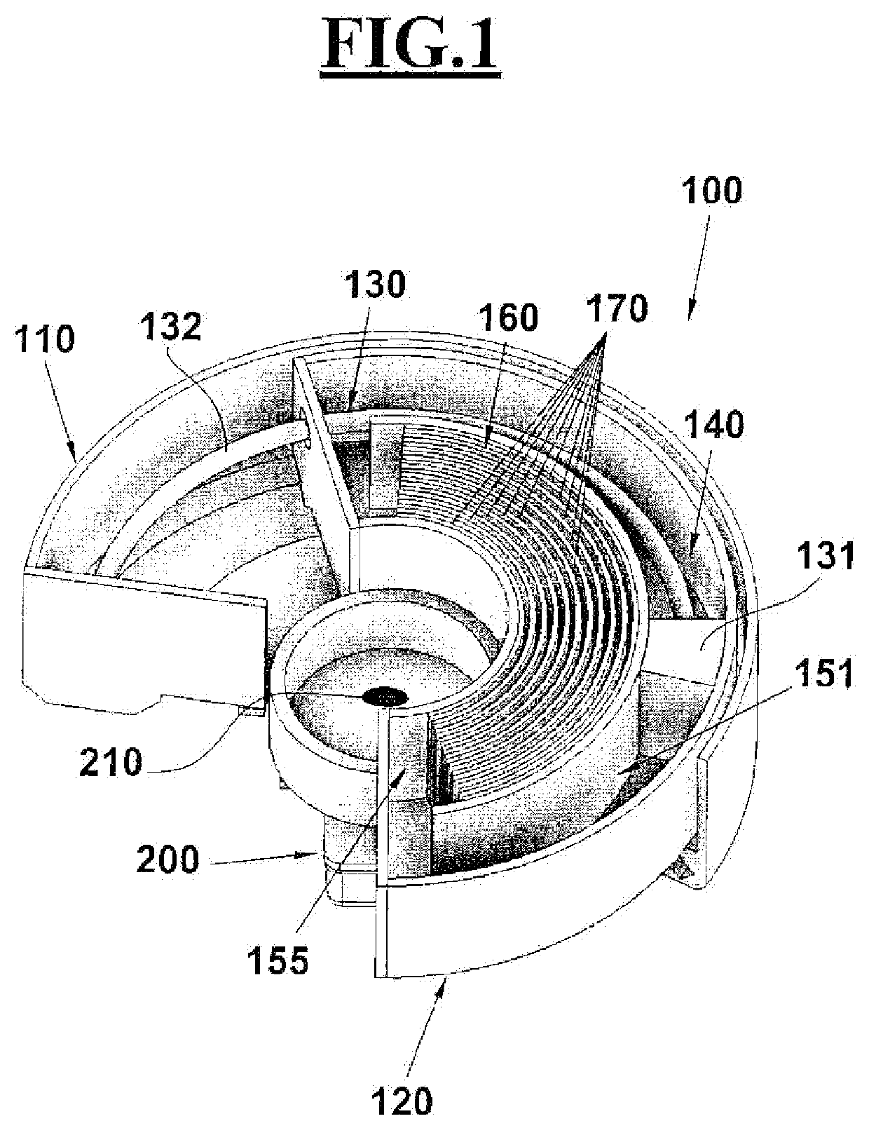 Esoskeleton equipped with electro-or-magneto-rheological fluid type semi-active joints