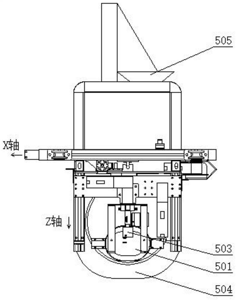 Circulating type automatic dosing machine