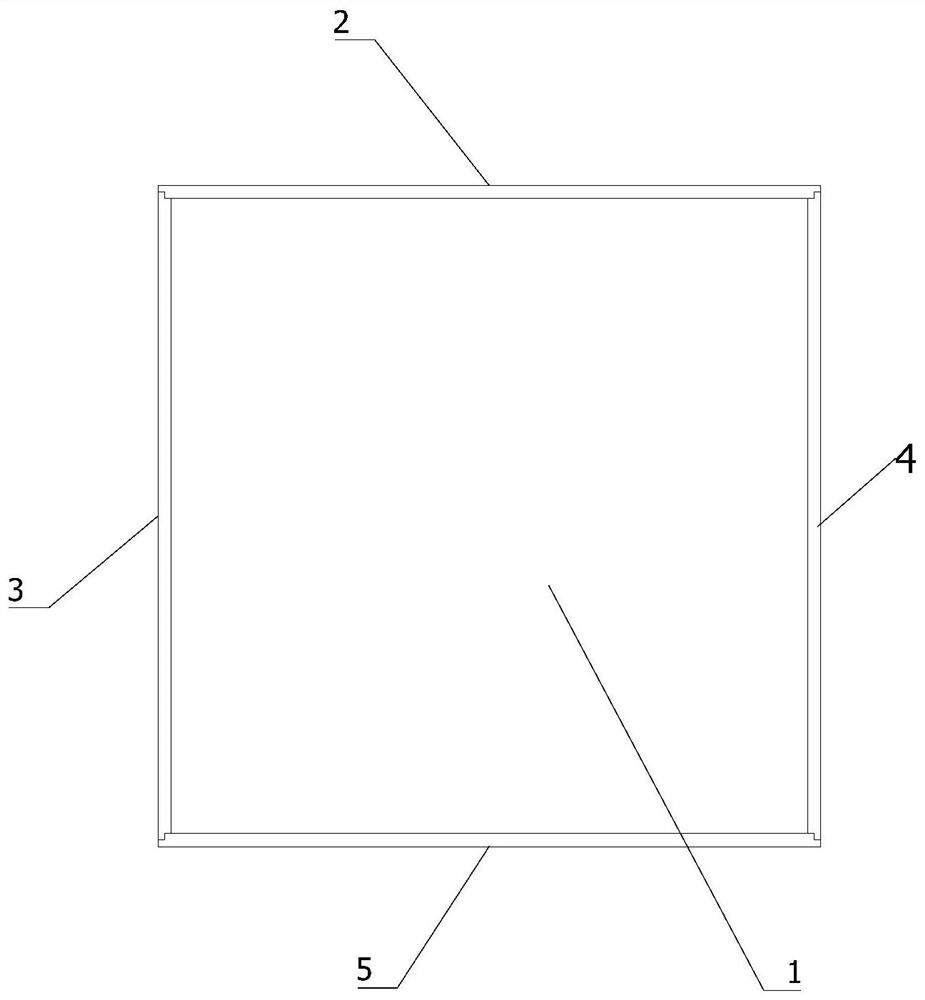 Galvanic pile box body and manufacturing method thereof