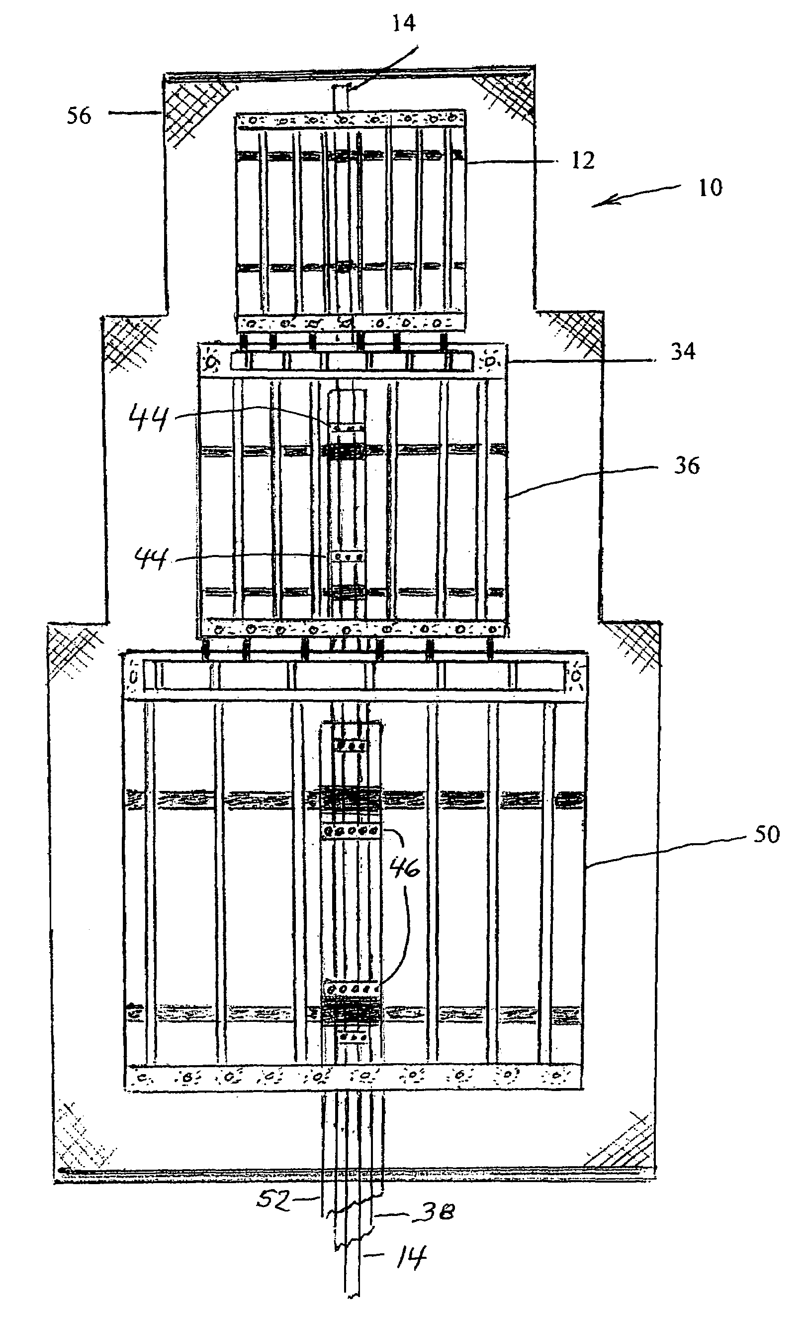 Multi-cylinder wind powered generator