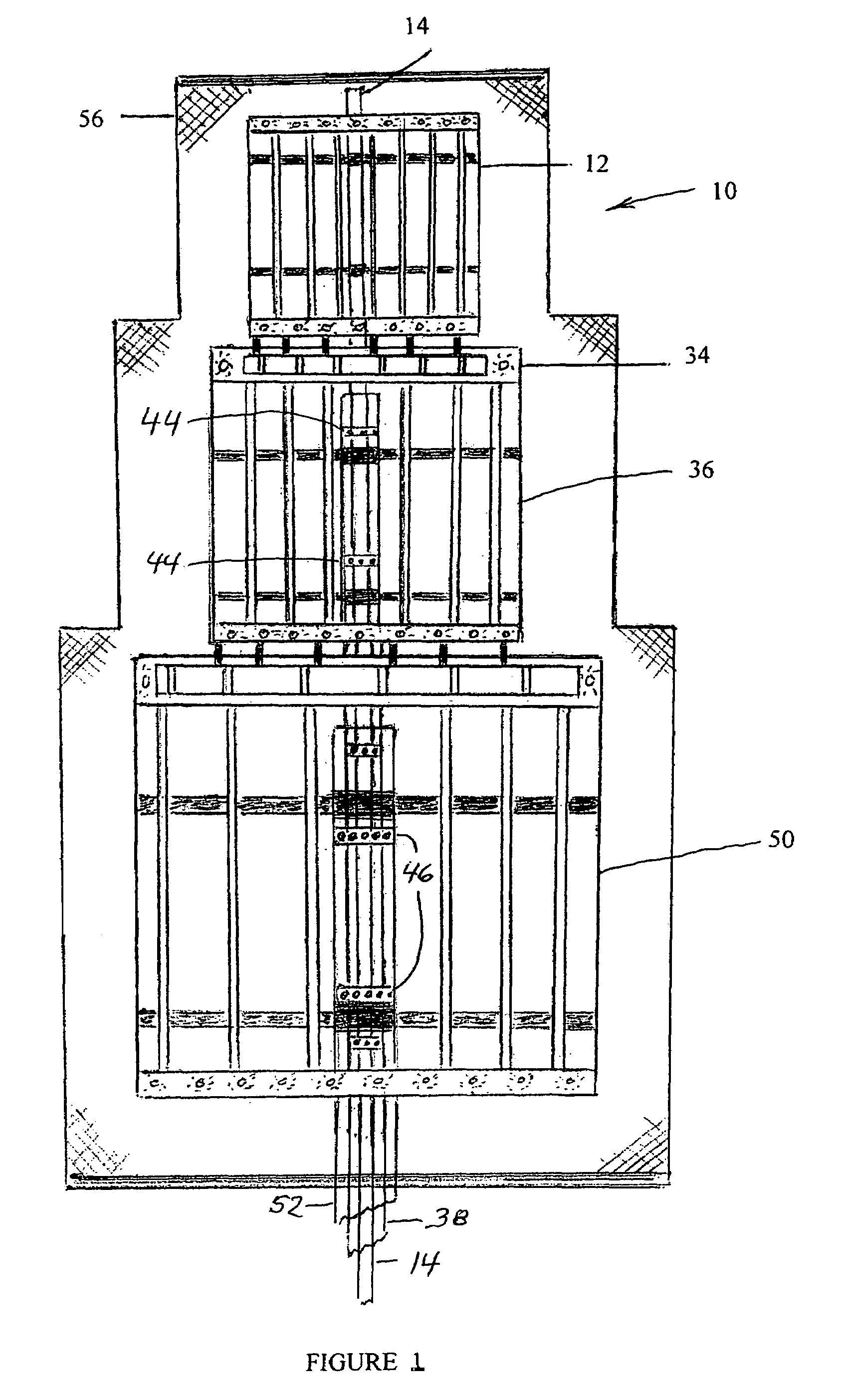 Multi-cylinder wind powered generator