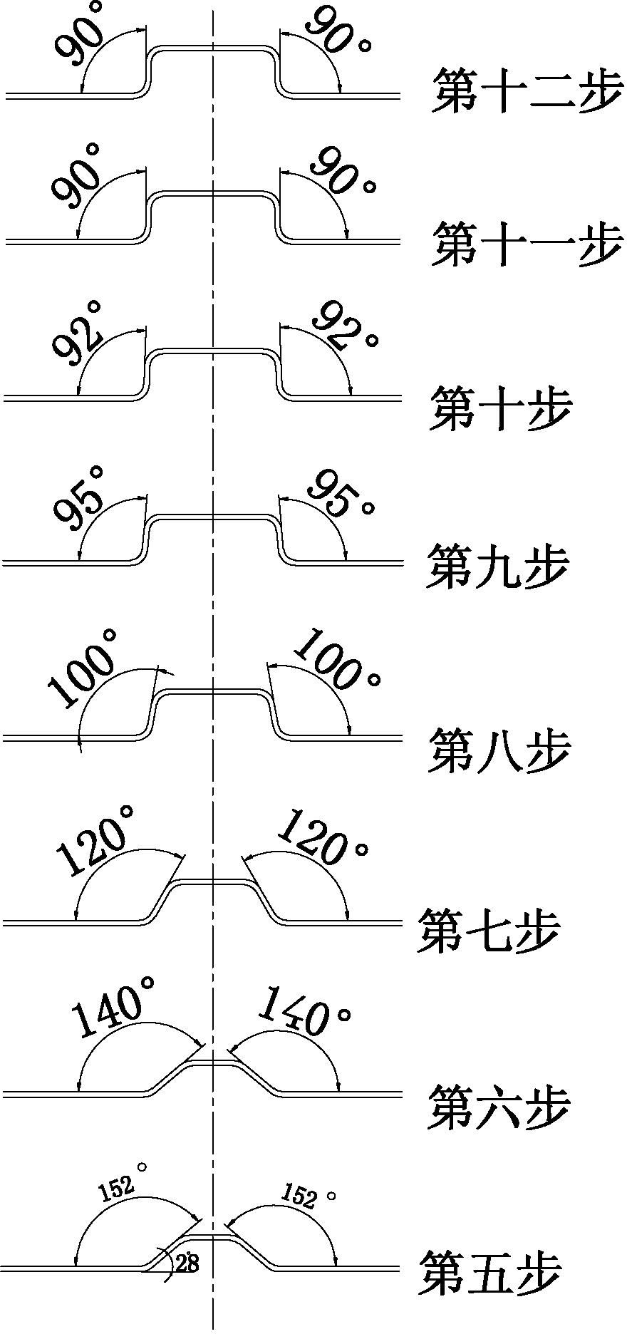 Continuous cold-roll forming method for stainless steel side wall bottom edge beam