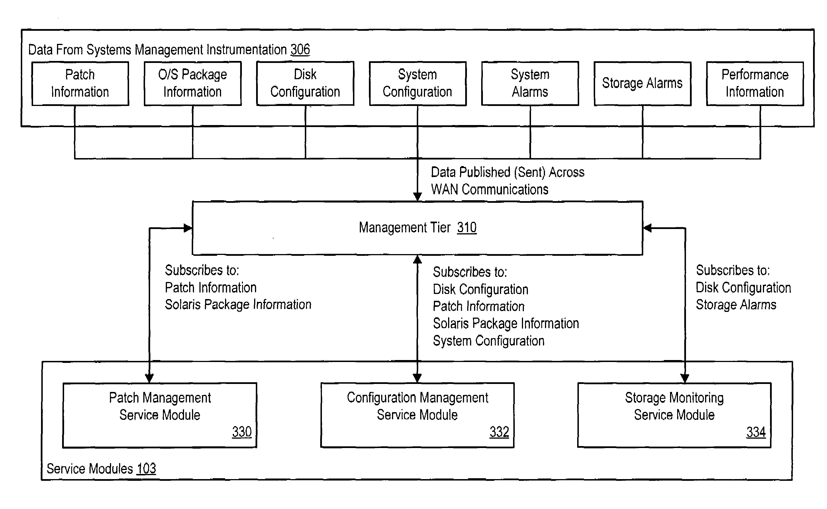 Remote services system service module interface