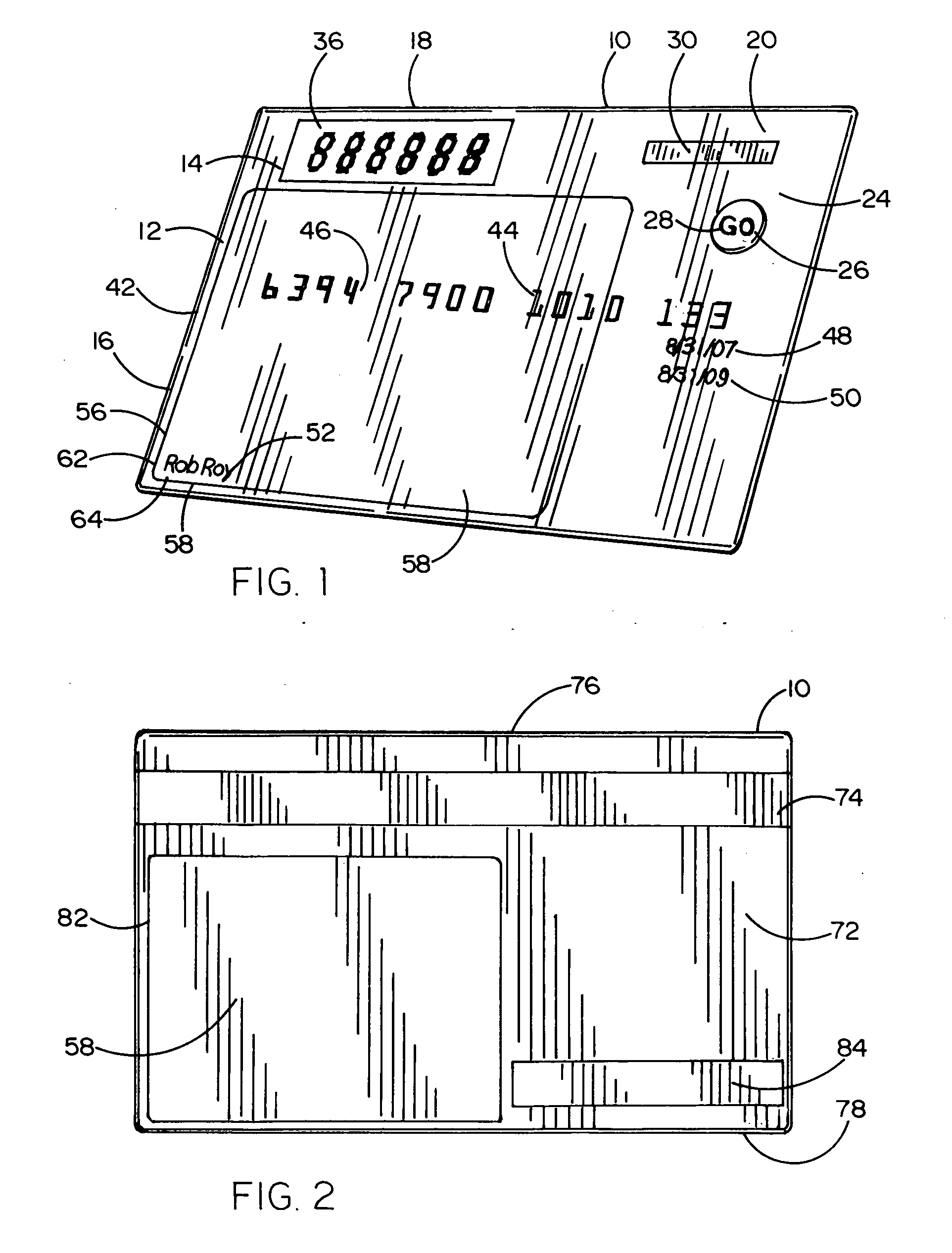 Biometric authentication card and method of fabrication thereof