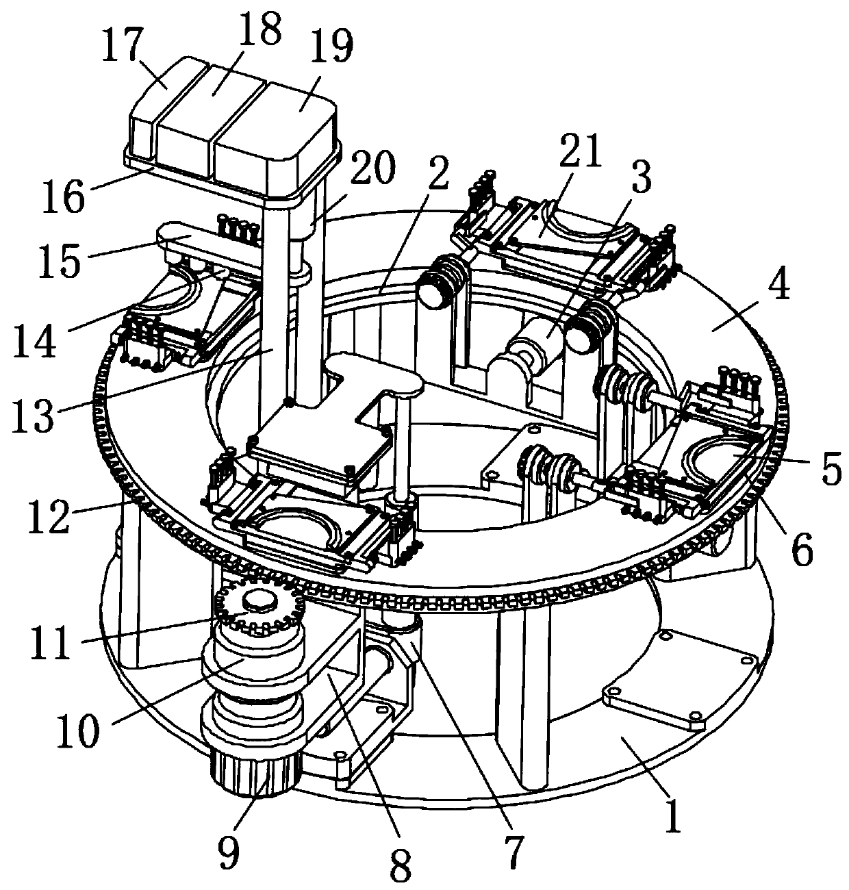 Automobile fender production intensity detection device