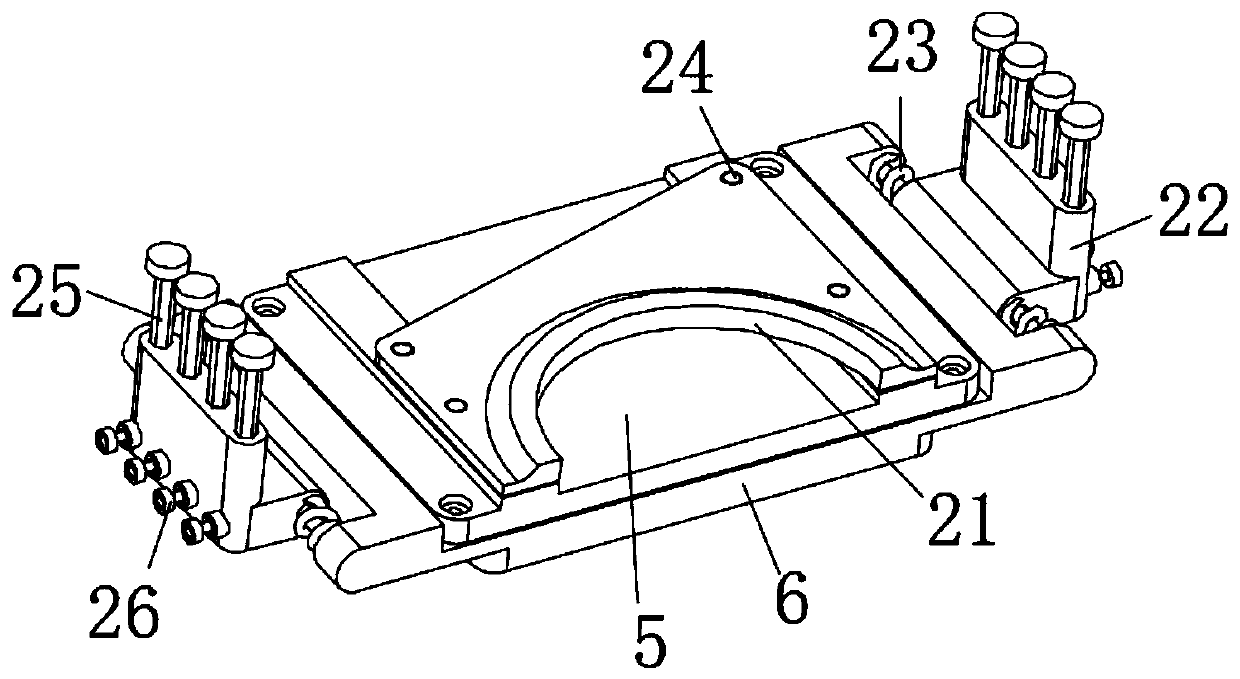 Automobile fender production intensity detection device