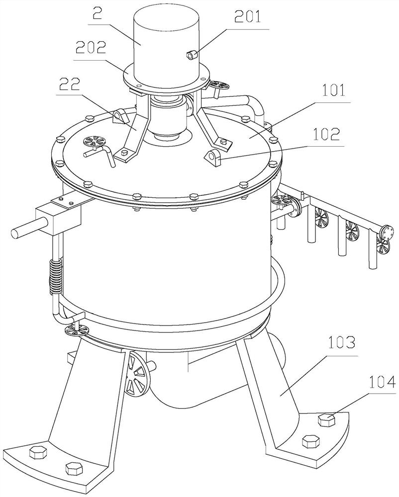 A kind of non-phosphorus corrosion and scale inhibitor and its preparation device and preparation method