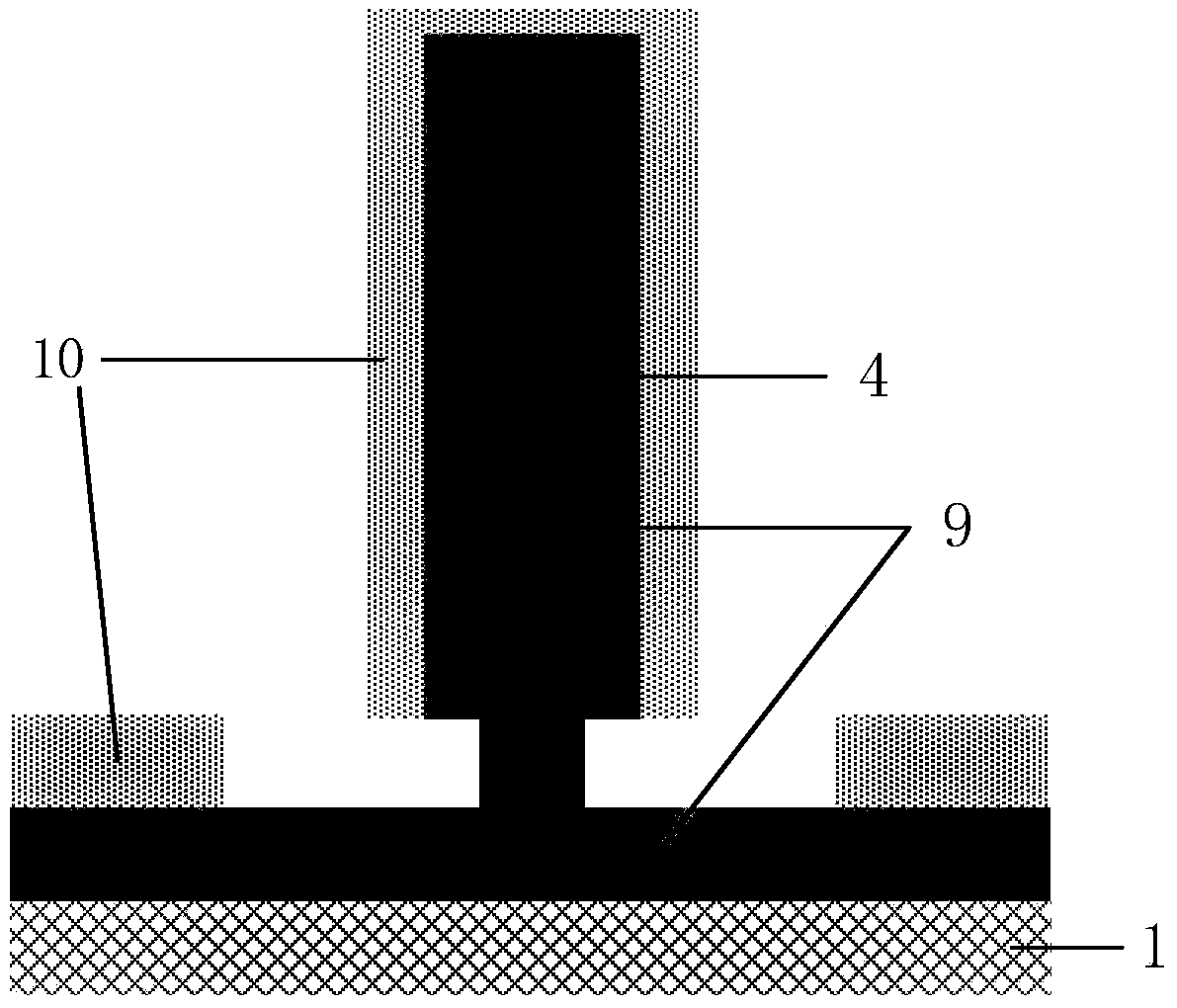 Impurity segregation and Schottky source drain component and manufacturing method thereof