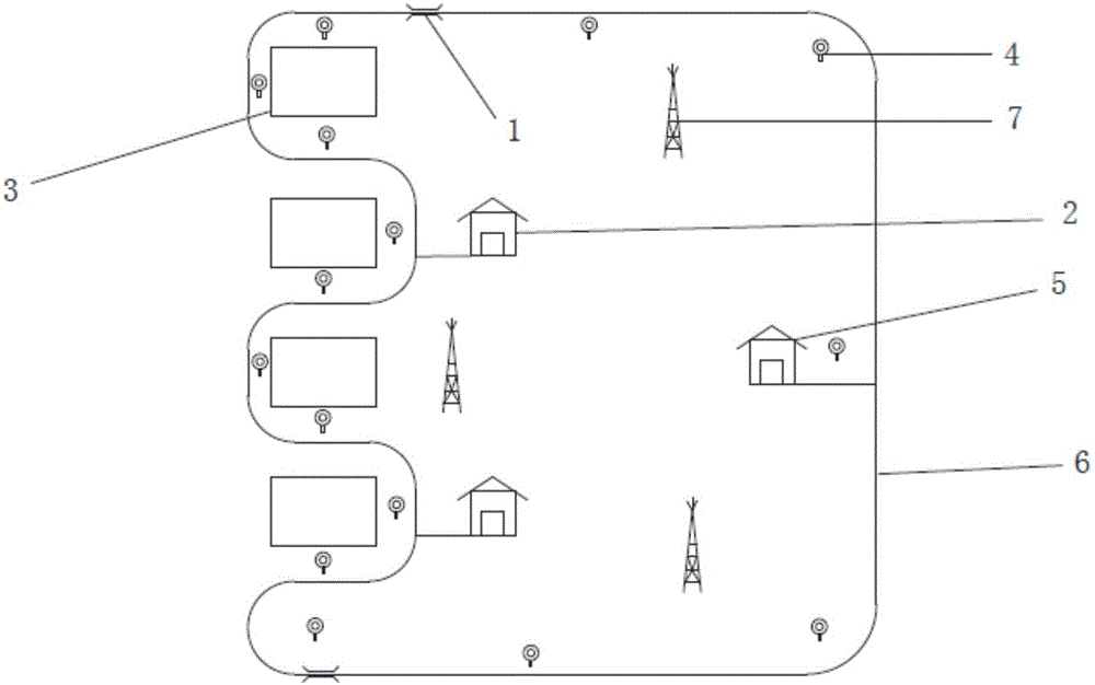 Transformer substation detection system based on X-ray robot