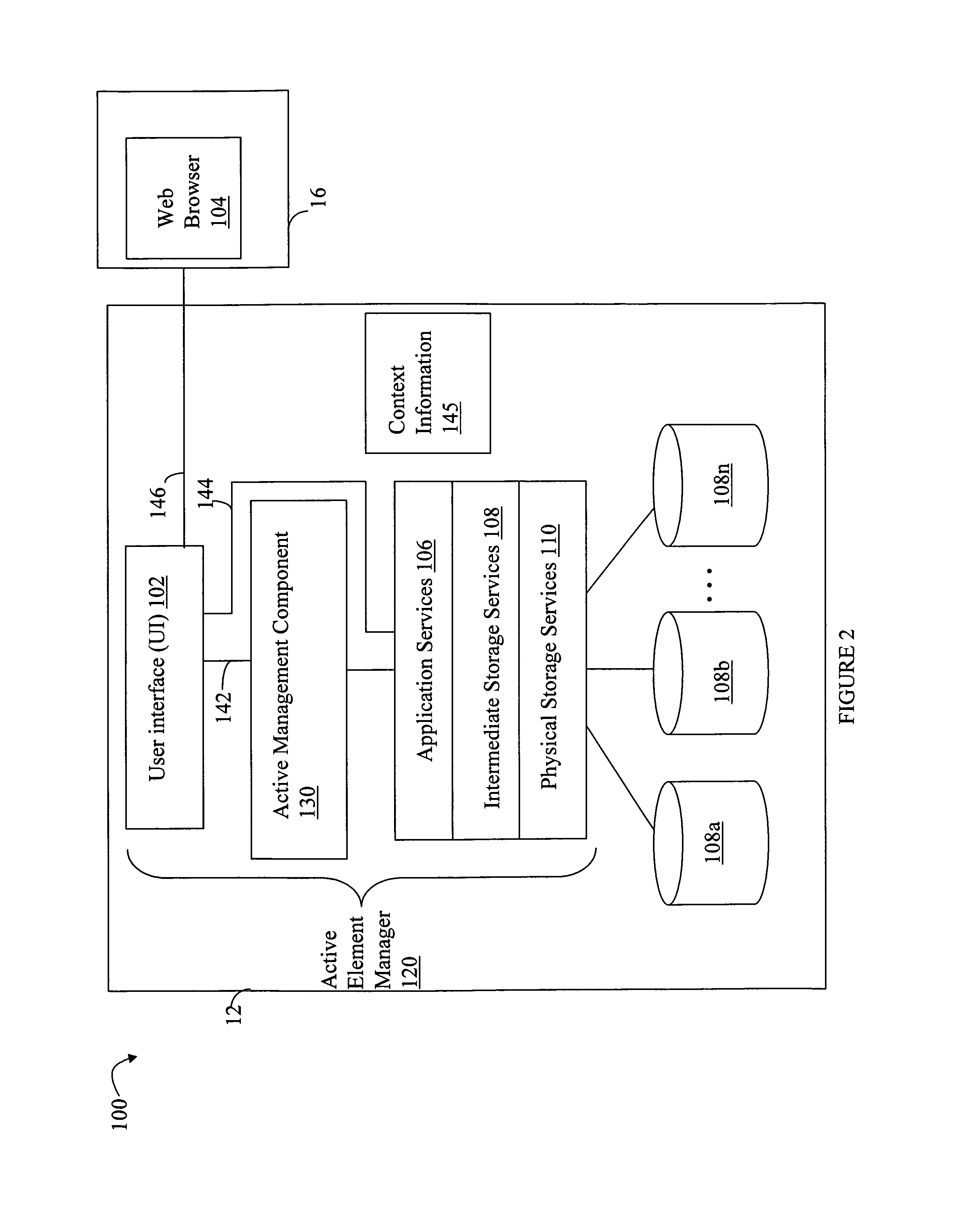 Active element management and support