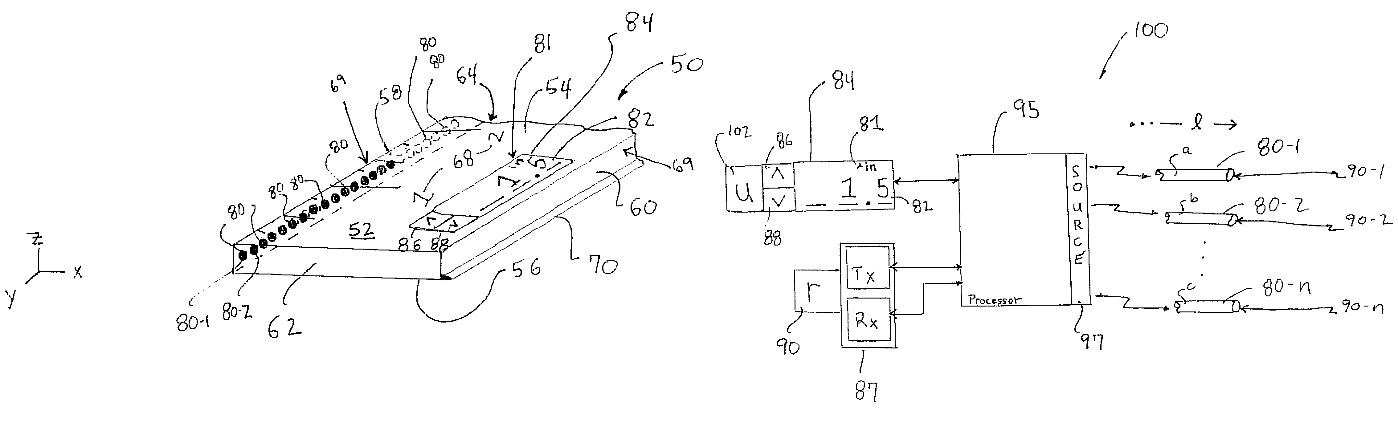 Electronic ruler