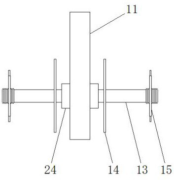 Electric power line stringing device for constructional engineering