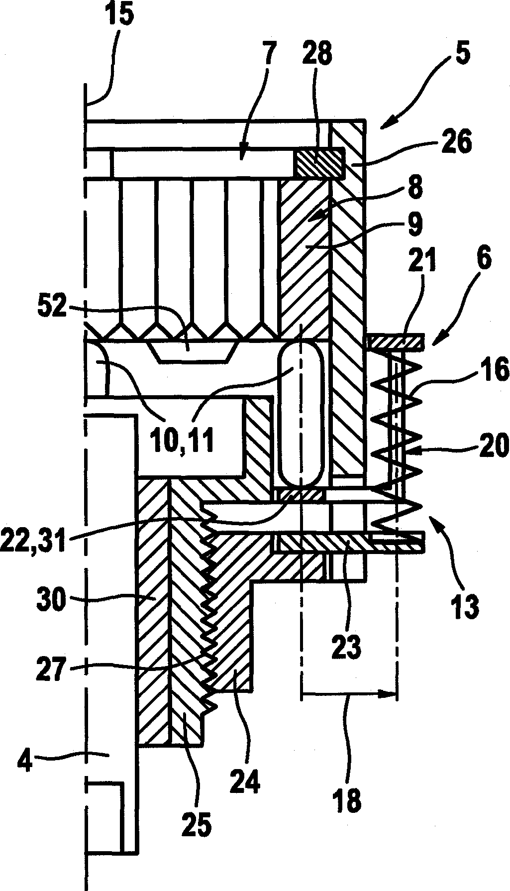 Machine tool, in particular handheld machine tool