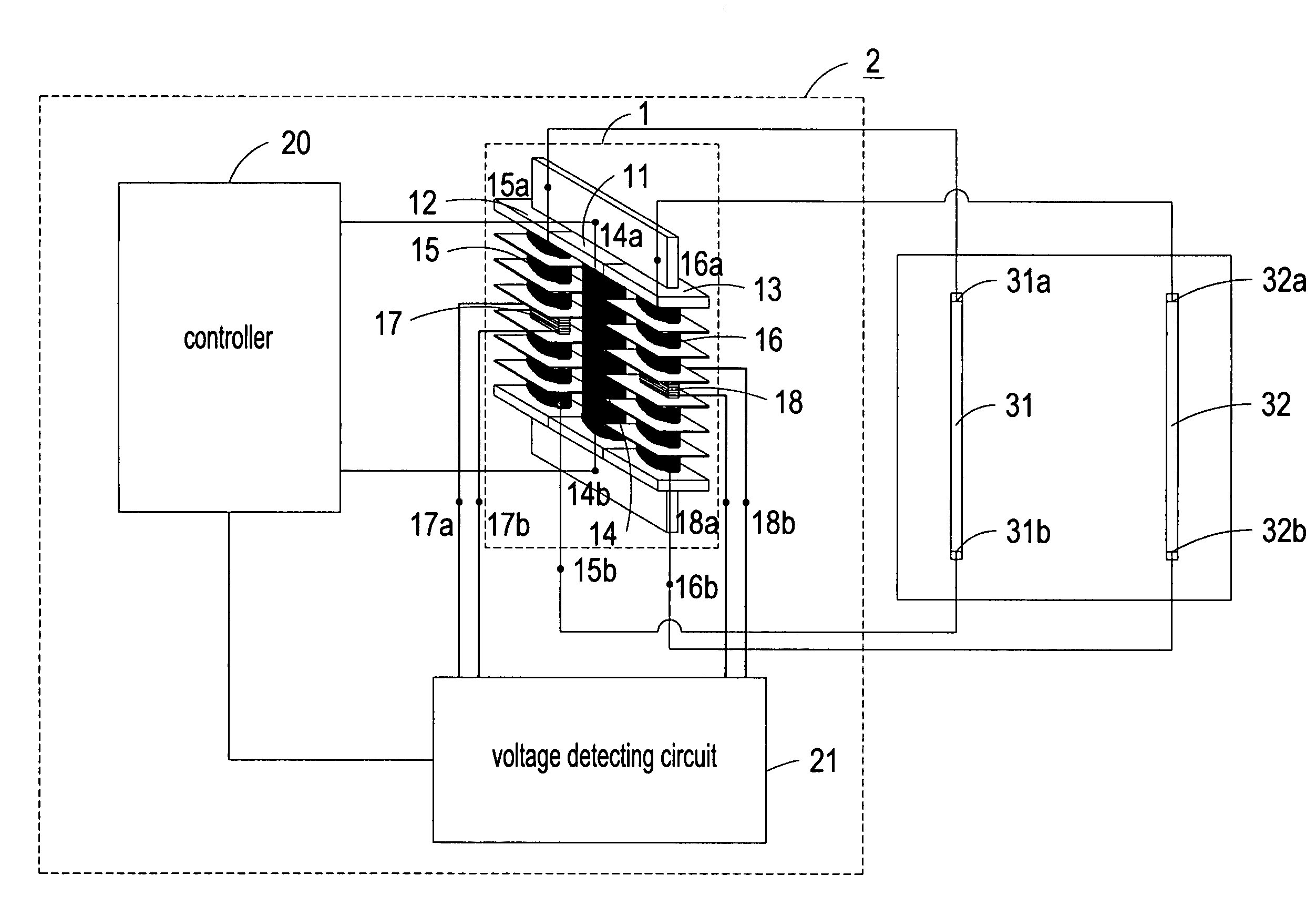 Transformer having auxiliary winding coil for sensing magnetic flux balance and driving circuit using the same