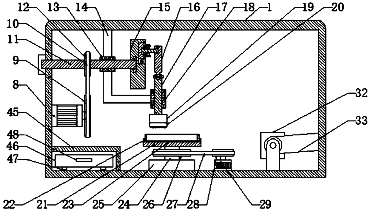 Feeding device in Chinese art paper production