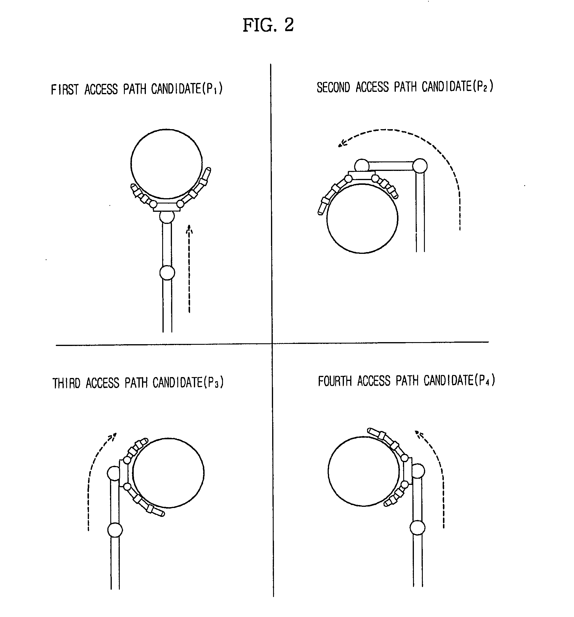 Path planning apparatus and method of Robot