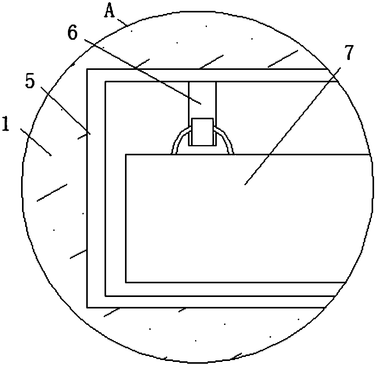 Showing device for information technology teaching