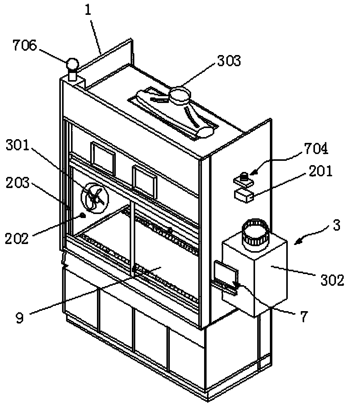 Intelligent sterile fume cupboard