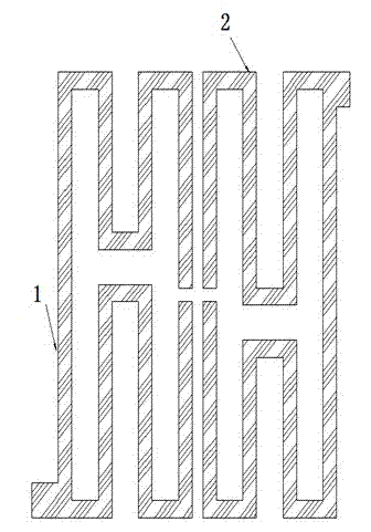 Gysel power distribution filter with high power distribution ratio