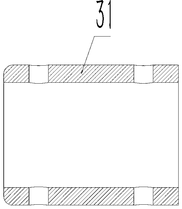 A disconnector test frame and its test static contact