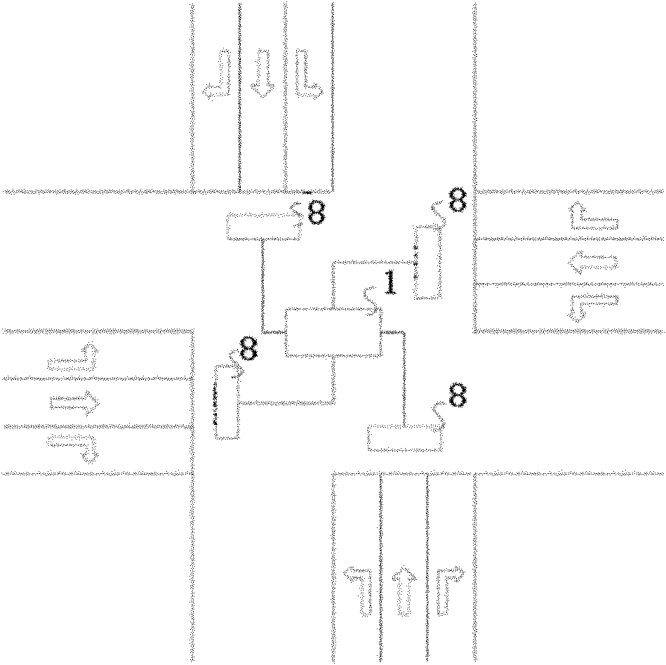 Intelligent traffic management system and control method based on inter-vehicle network