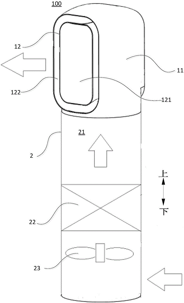 Air conditioner and air supply device thereof