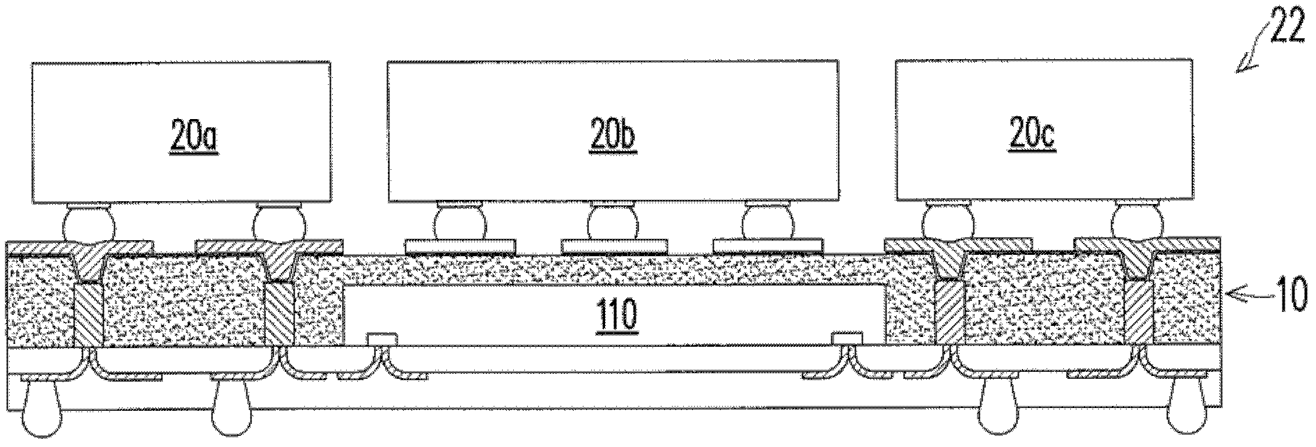 Semiconductor element packaging structure and manufacturing method thereof