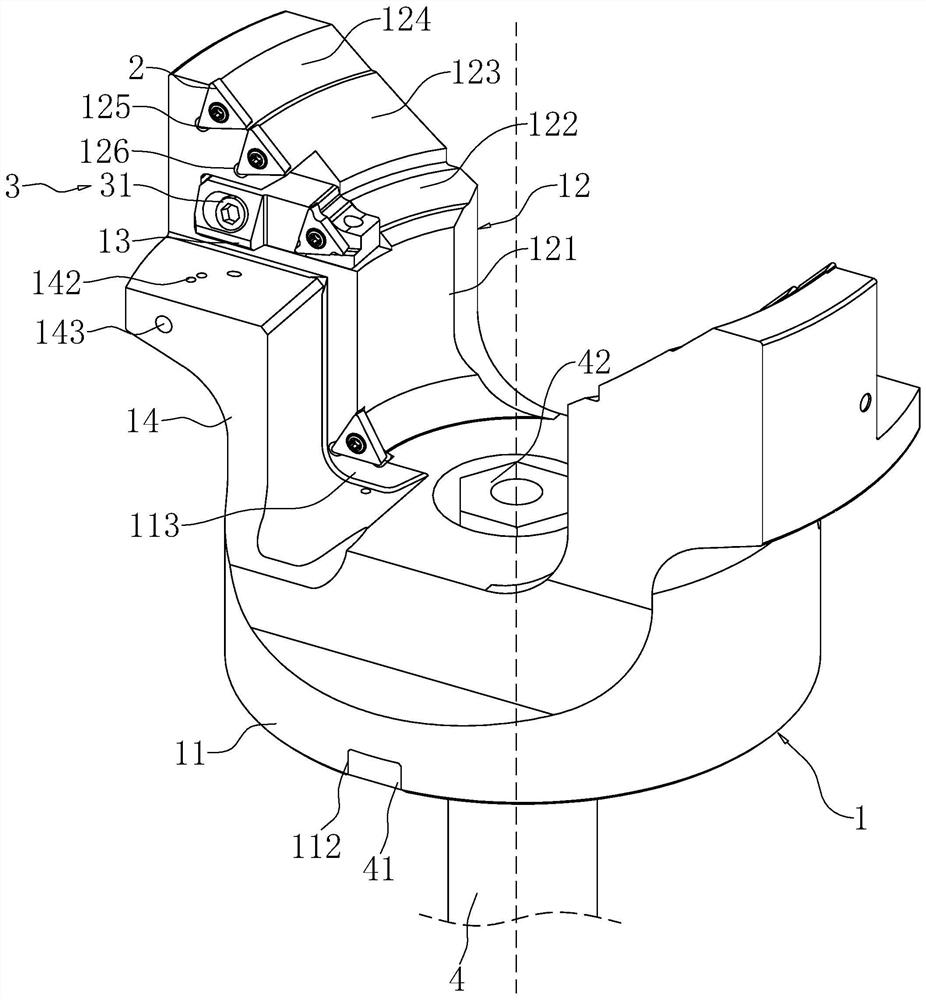 Chamfering sleeve boring tool