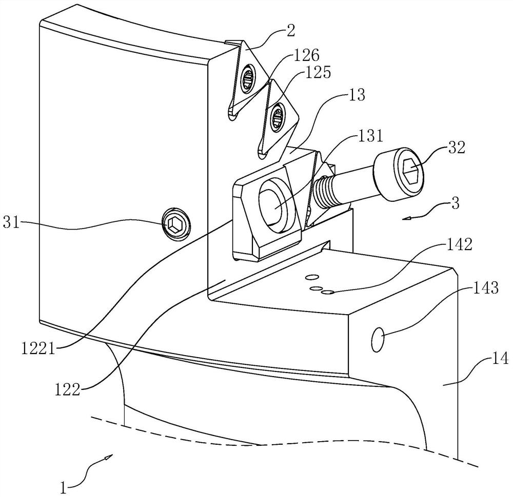 Chamfering sleeve boring tool