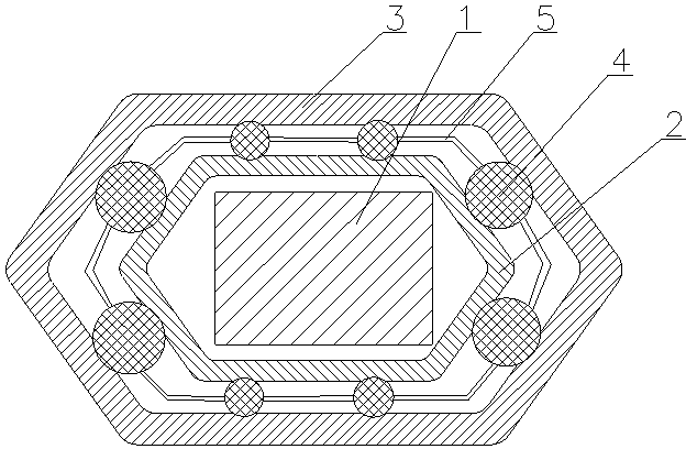 Composite anti-collision cofferdam for bridge bearing platform