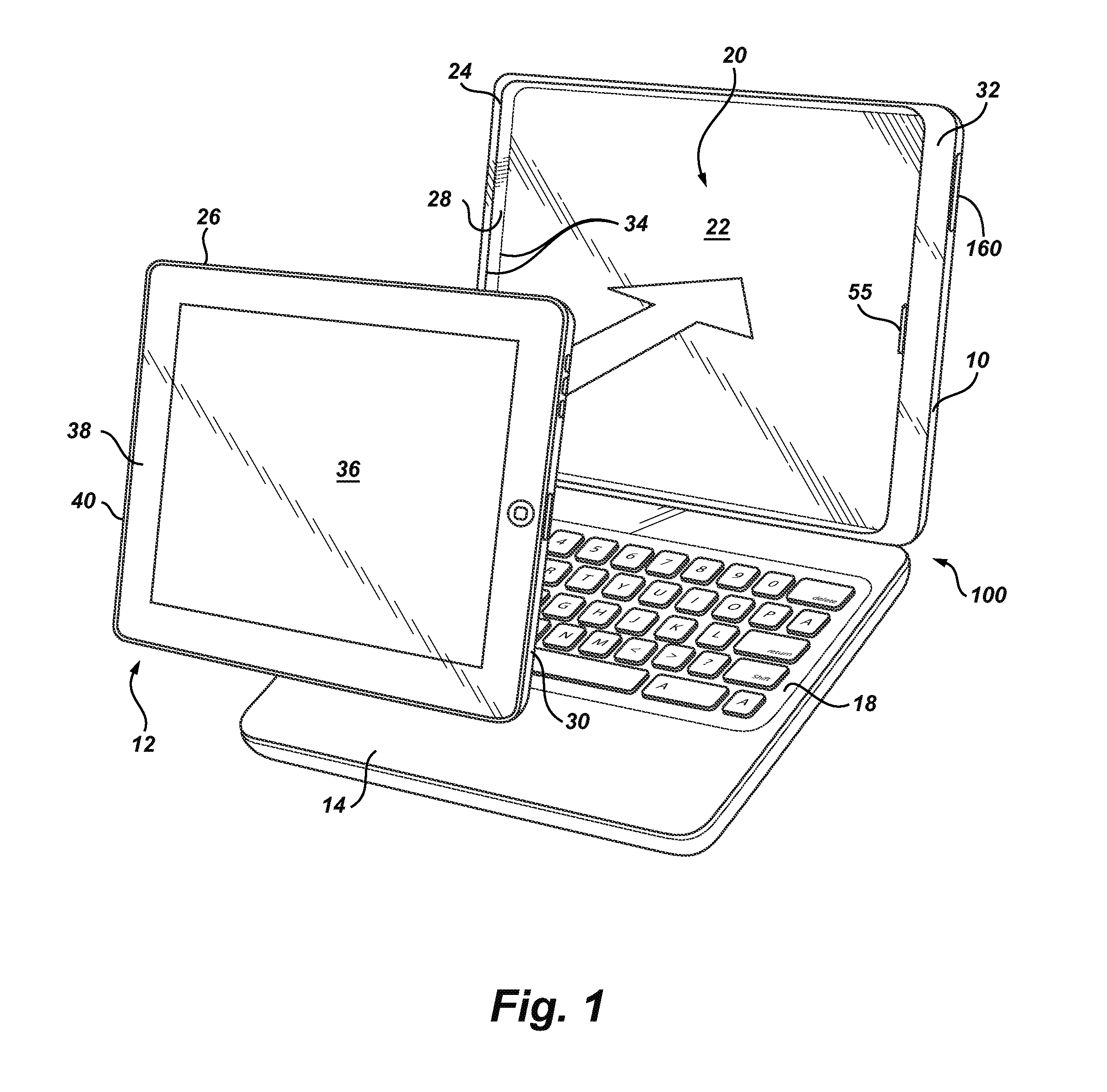 Tablet computer case and associated methods