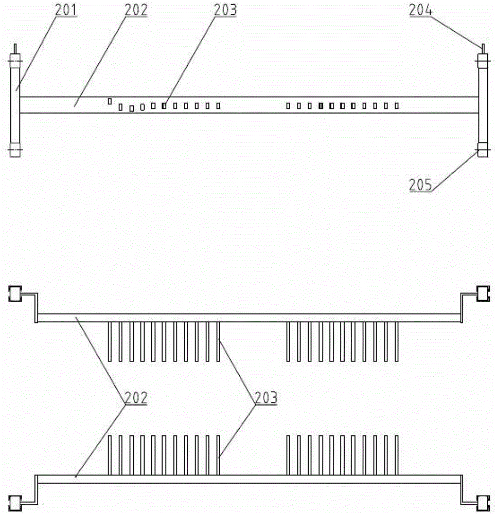 Comb-shaped exchange type vertical-lifting type mechanical stereoscopic parking garage