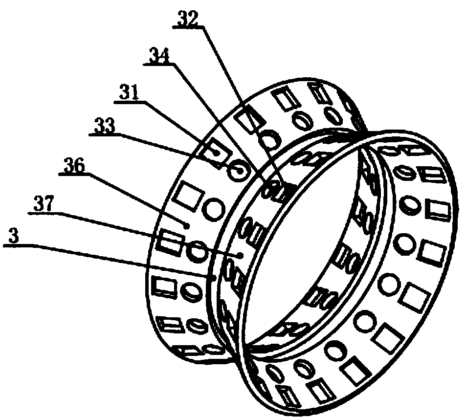 A high-strength washing machine high-speed motor bearing