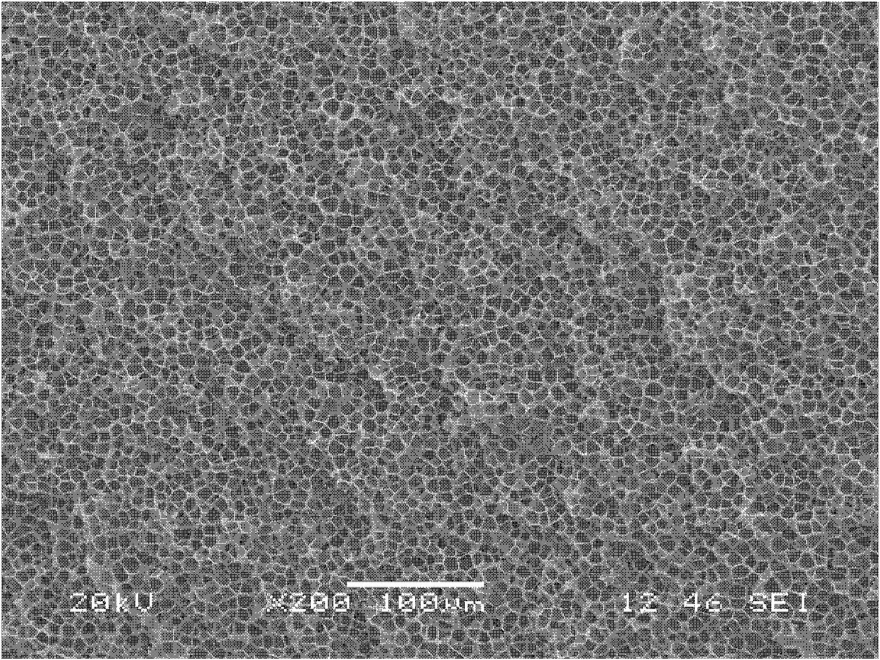 Method for preparing polymer microporous foaming material by supercritical mould foaming