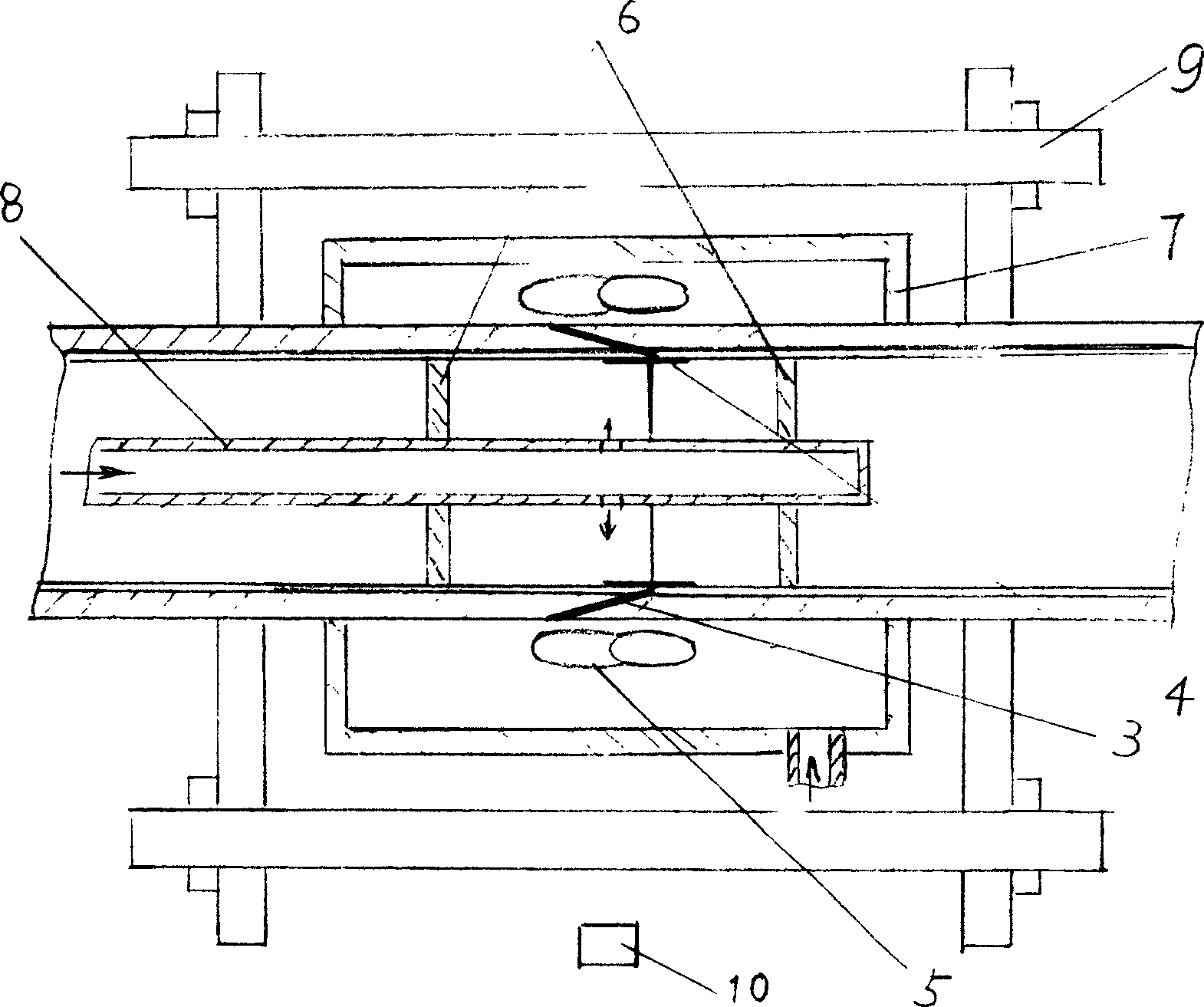 Stainless steel composite steel pipe welding method